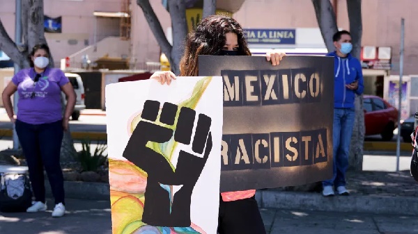 Las Vidas Negras Importan Protesta: Las Vidas Negras Importan también en Tijuana