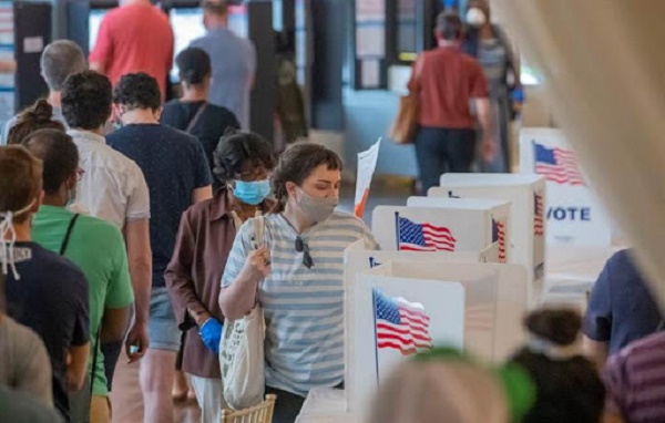 primarias en Georgia Caos en primarias en Georgia, en el sur de Estados Unidos