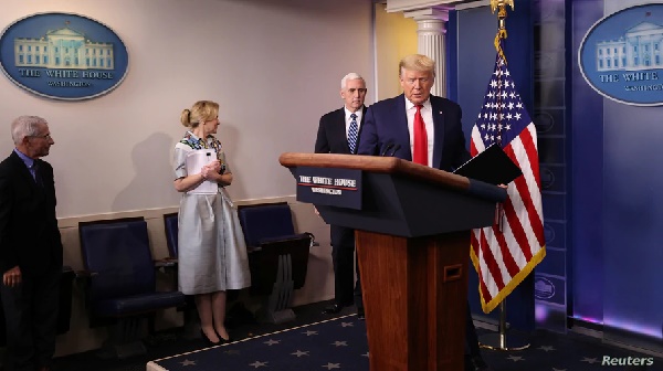 ruedas de prensa Trump retomará ruedas de prensa para informar de la pandemia