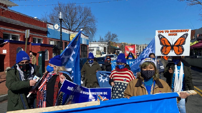 Beneficiarios del TPS Beneficiarios del TPS reclaman "acción" a la Administración Biden