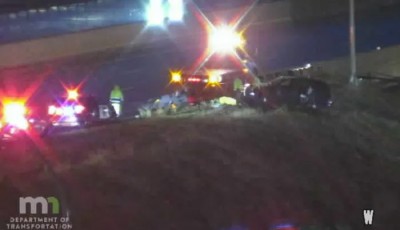 accidente en la I-35W en Minneapolis