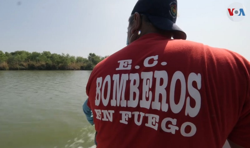 mensaje para inmigrantes "Cuerpos atrapados" en el Río Grande: rescatistas mexicanos tienen mensaje para inmigrantes