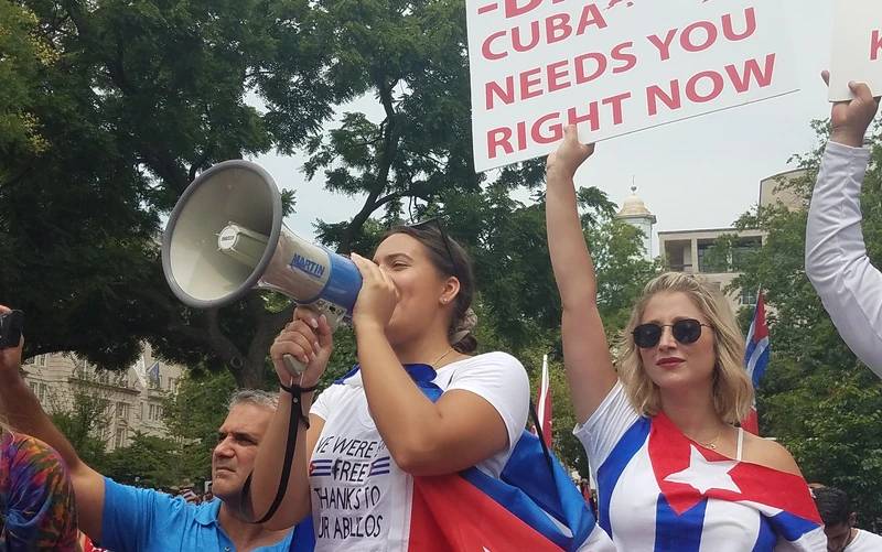 Cubanos reclaman a la Casa Blanca acciones más contundentes frente al gobierno de la isla Cubanos reclaman a la Casa Blanca