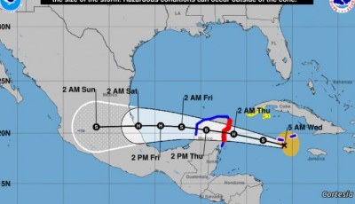Grace tocará Yucatán con fuerza de huracán