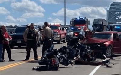 Muere un motociclista de Minnesota tras ser atropellado