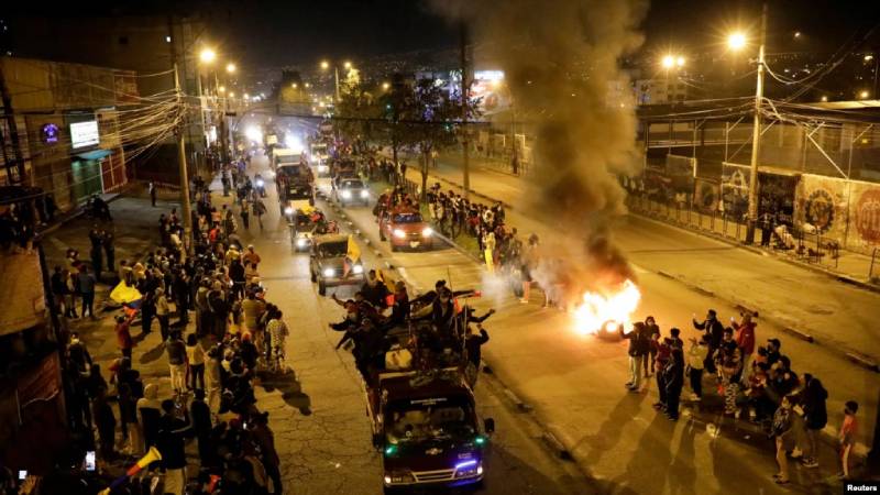 Ecuador continúan las protestas