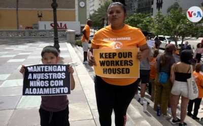 El drama de muchos hispanos en EEUU que no pueden pagar la renta