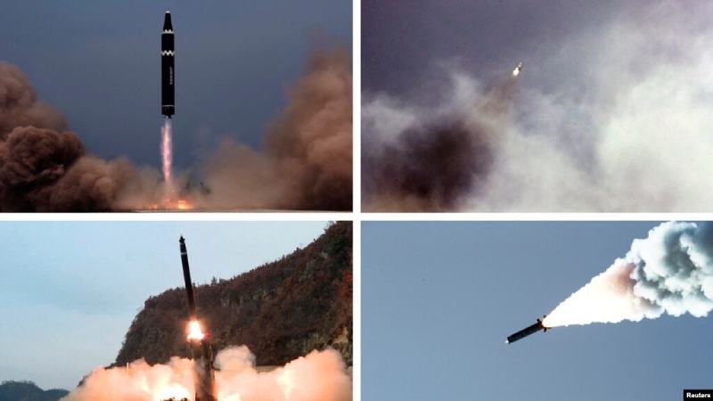 Corea del Norte prueba misil 