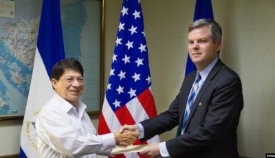 Nicaragua se queda sin embajador de EEUU