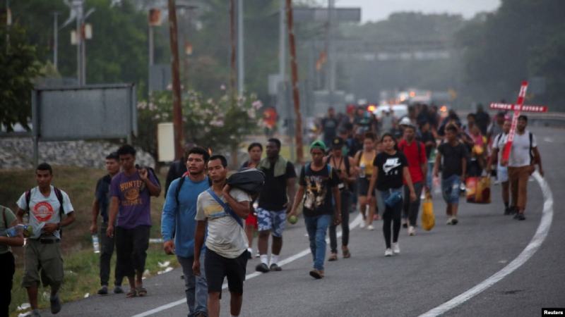 Nueva caravana de alrededor de 6.000 migrantes