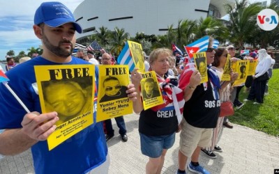 Conmemoran en Miami segundo aniversario de marcha del 11J en Cuba