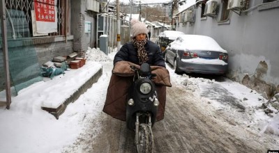 Ola de frío congela la mayor parte de China
