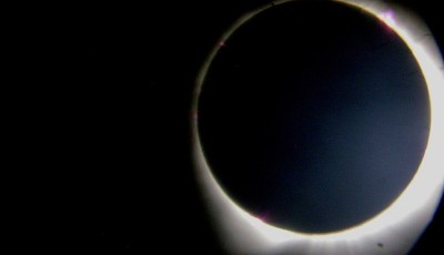 visión del eclipse solar
