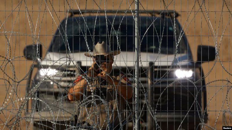 prohibición de asilo en la frontera con México
