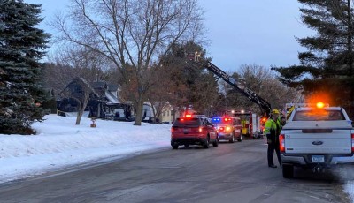 incendio en Andover