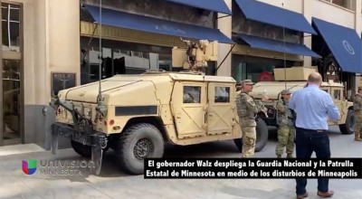 Walz despliega la Guardia Nacional y la Patrulla Estatal de Minnesota en medio de los disturbios