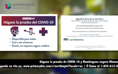 prueba de COVID-19 en Minnesota