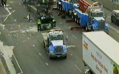 Accidente de tránsito en Little Canada