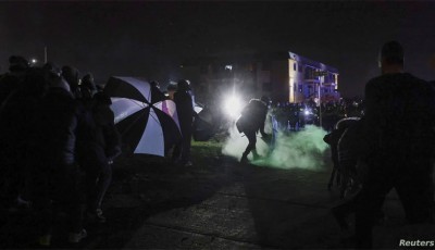 Tercera noche de disturbios en Minnesota