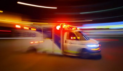 accidente cerca del casino Treasure Island