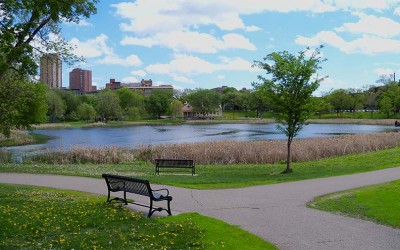 estanque de Loring Park