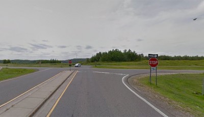 accidente automovilístico en Iron Range