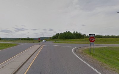 accidente automovilístico en Iron Range