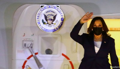 Kamala Harris culmina en México