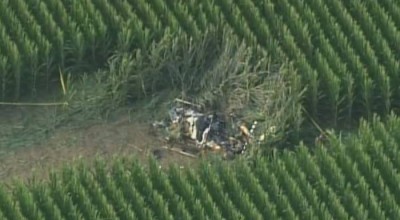 accidente de helicóptero cerca de Elgin