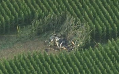 accidente de helicóptero cerca de Elgin