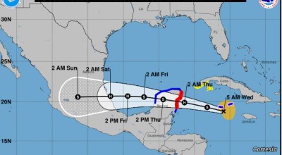 Grace tocará Yucatán con fuerza de huracán