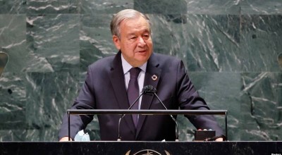 Ucrania recibe al secretario general de la ONU
