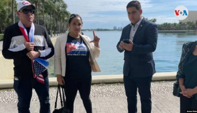 Jóvenes del exilio cubano