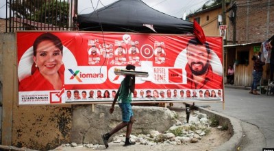 Escrutinio de votos en Honduras