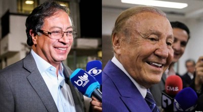 Petro se impone en Colombia