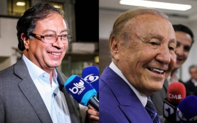Petro se impone en Colombia