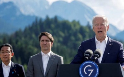 Líderes del G7