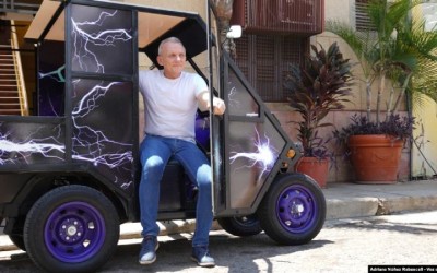 venezolano desarrolla auto con energía verde