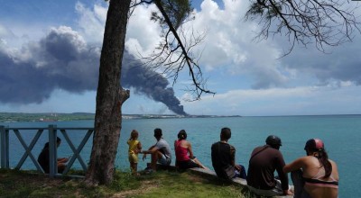 incendio en Cuba