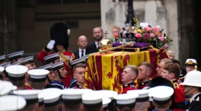 Sombría pompa en el funeral de la reina Isabel