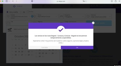 Escasa información marca la reanudación de vuelos entre Colombia y Venezuela