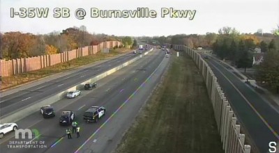 accidente en la I-35W en Burnsville