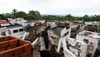 Lluvias constantes causan estragos en el Caribe colombiano