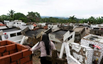 Lluvias constantes causan estragos en el Caribe colombiano
