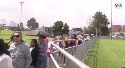 Colombia busca regularizar en una semana a unos 40.000 migrantes venezolanos en Bogotá