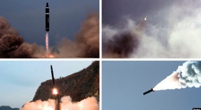 Corea del Norte prueba misil