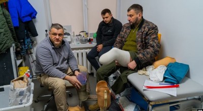 Los amputados de Ucrania se preparan para volver a la guerra