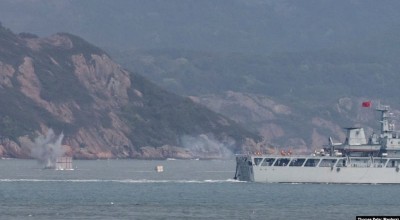 China simula atacar Taiwán