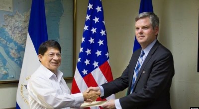 Nicaragua se queda sin embajador de EEUU