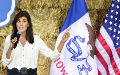Aspirante republicana a la Casa Blanca Nikki Haley
